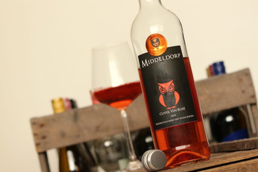 Rosé wijnhoeve middeldorp