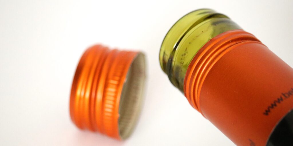 Afsluiter kurk schroefdop