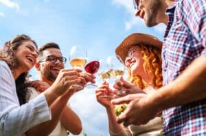 Wijnfestival lage landen