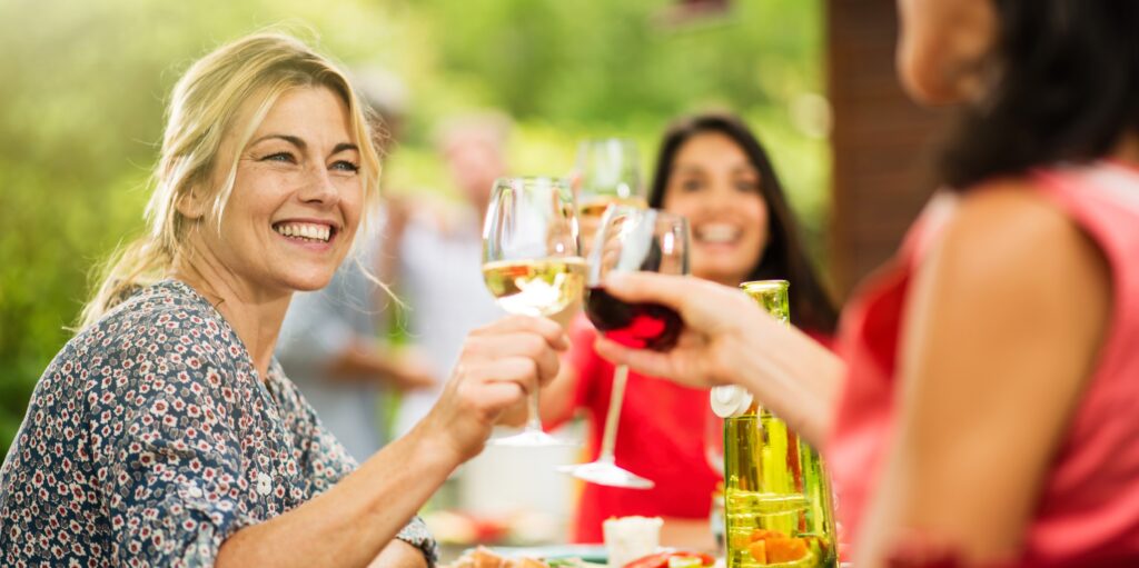 Diner wijngaard colonjes